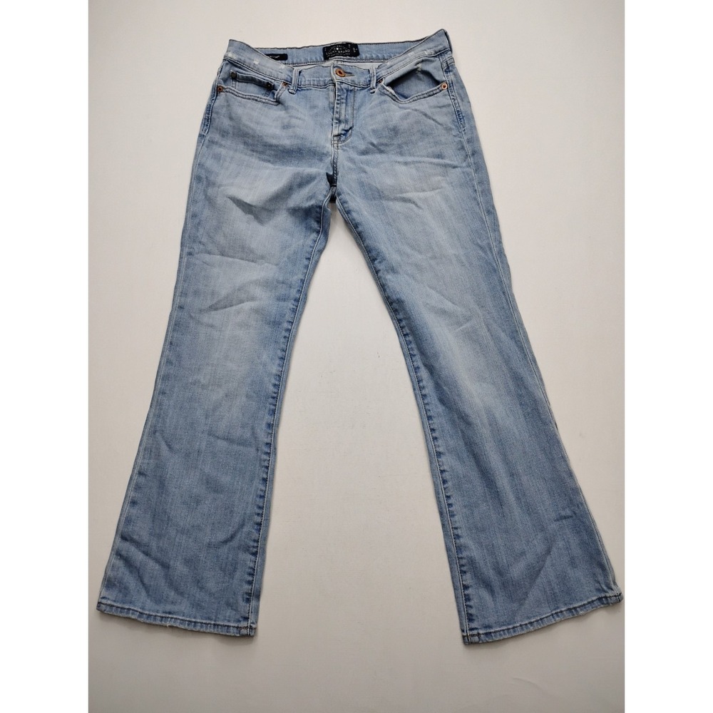 Lucky Brand Jeans Womens Size 8/29a Sweet N Low Boot Cut Blue Light Wash